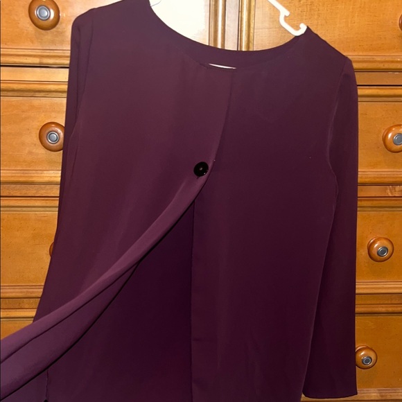 Babaton Deep Burgundy Blouse - Picture 3 of 4